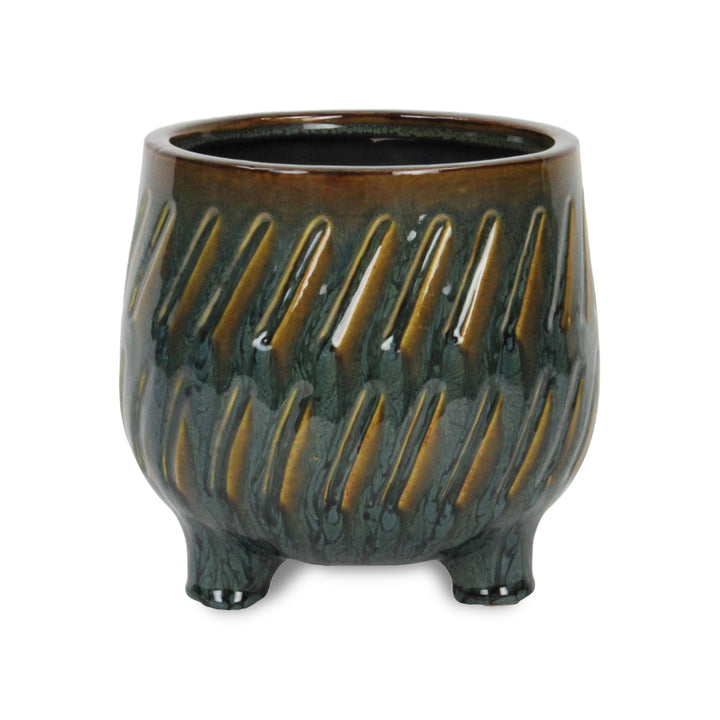 5946 - Astrona Round Dark Copper Pot