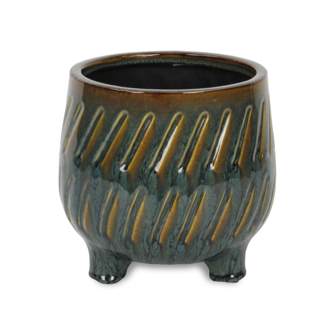 5946 - Astrona Round Dark Copper Pot