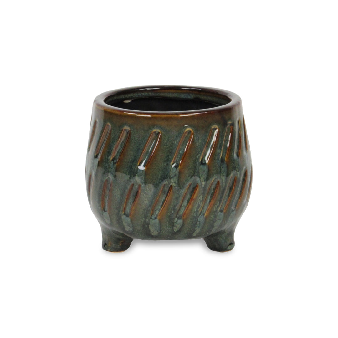 5946 - Astrona Round Dark Copper Pot