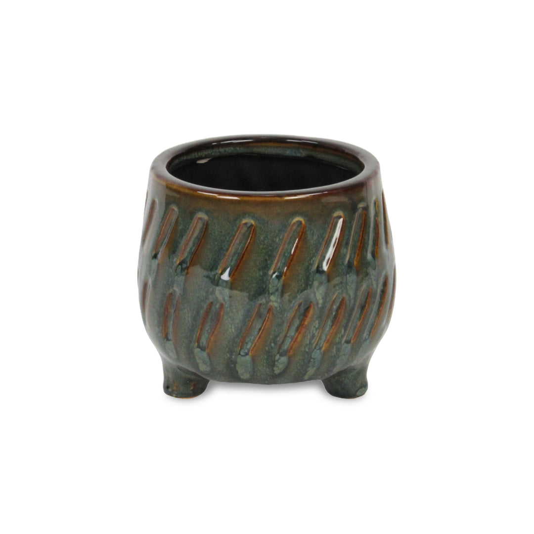 5946 - Astrona Round Dark Copper Pot