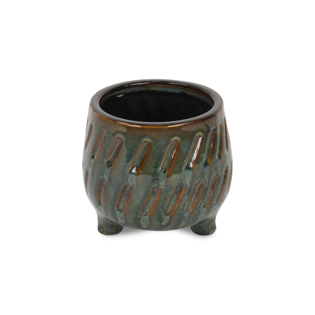 5946 - Astrona Round Dark Copper Pot