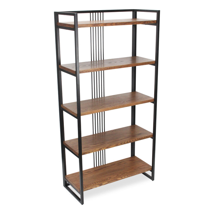 5957 - Lauxel Metal Wood Shelf