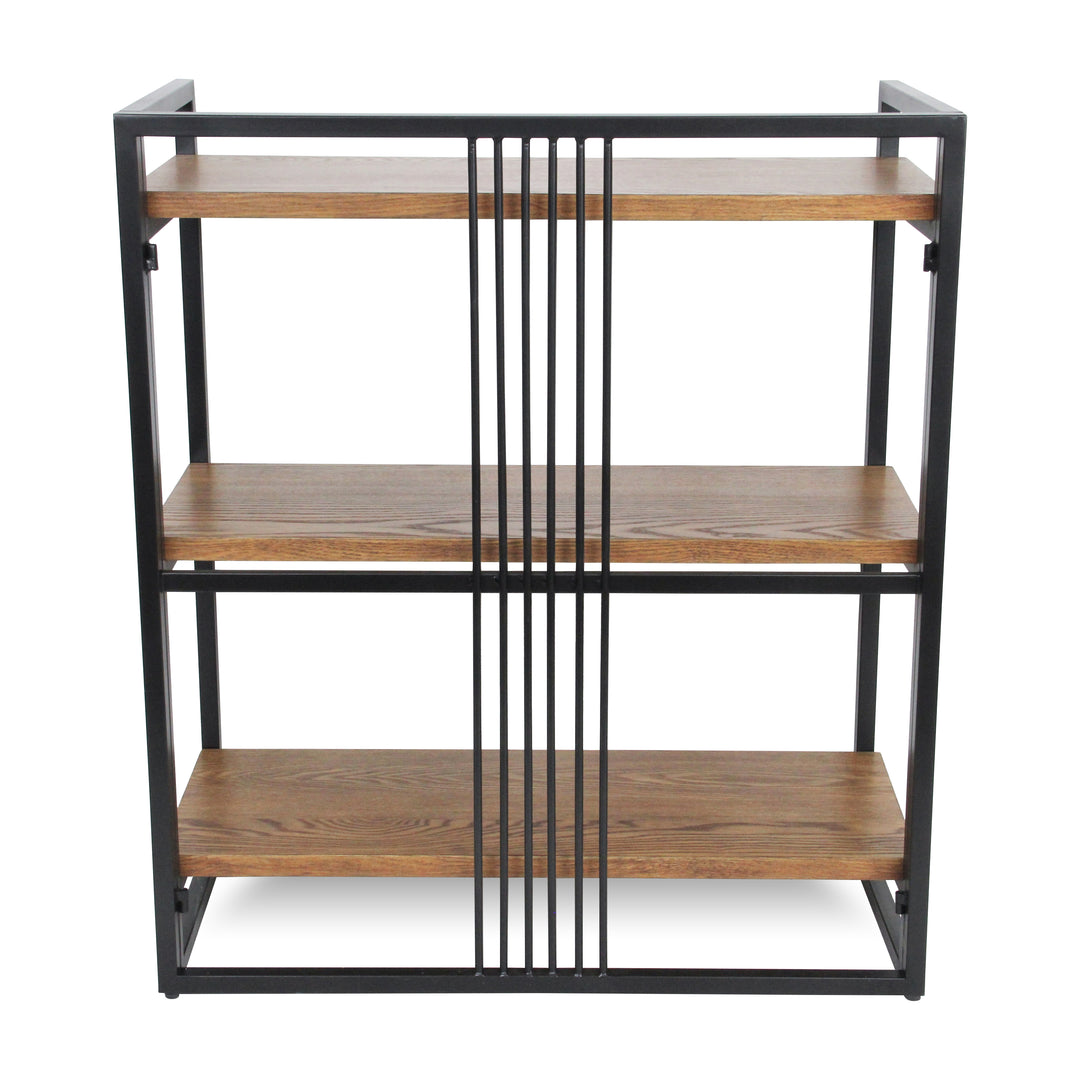 5975 - Lauxel Metal Wood Shelf