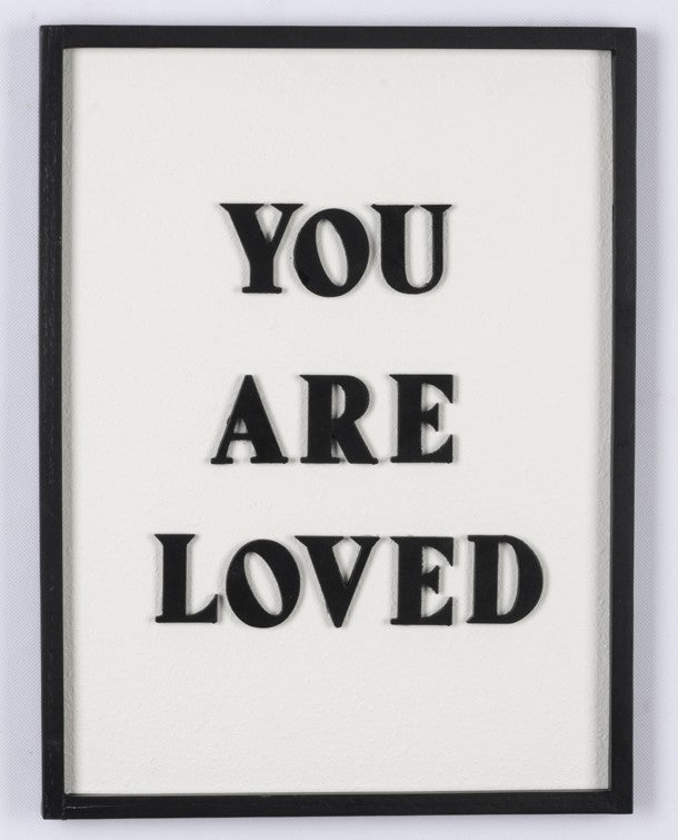 5991 - Mireille "You are loved" Sign