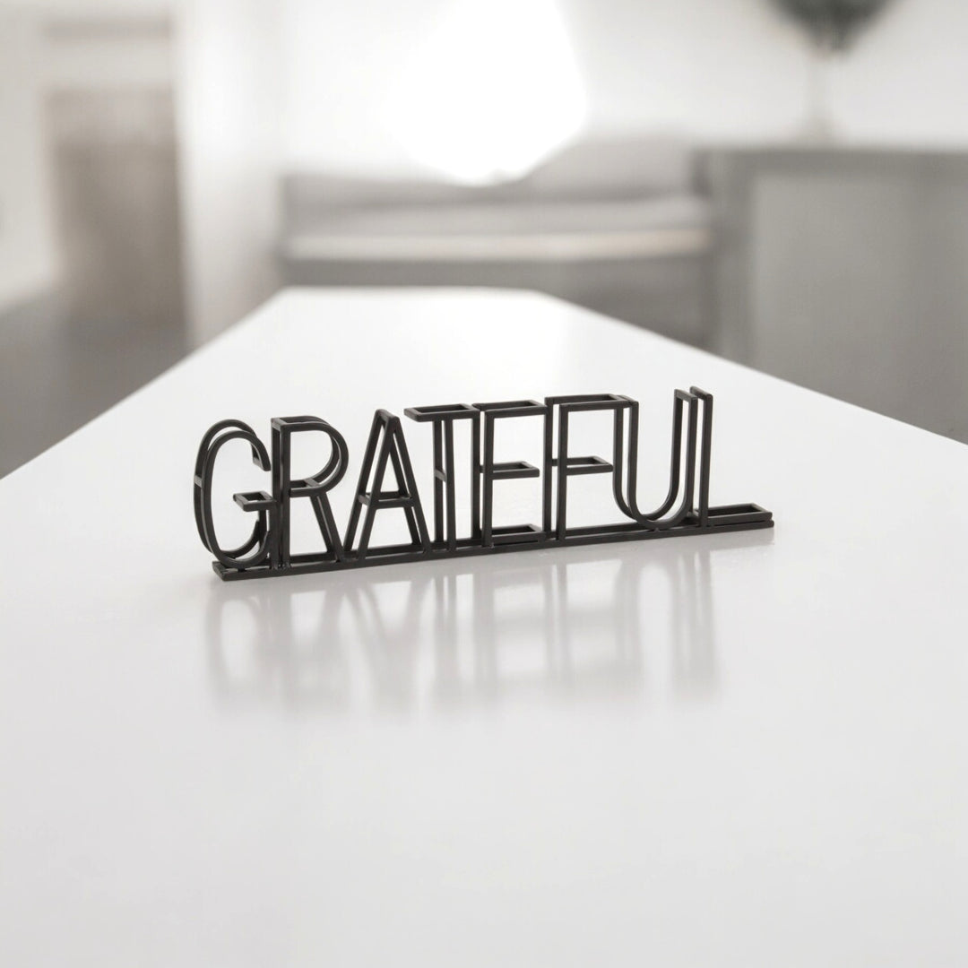 6004GTF - Colma "Grateful" Table Sign