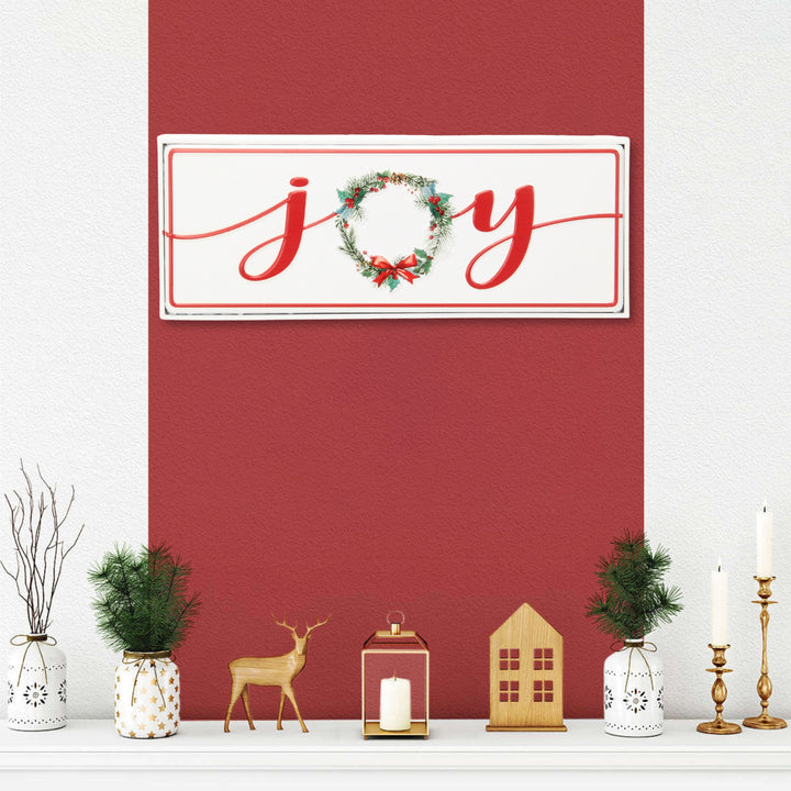 6008J - Clara Holiday "Joy" Sign