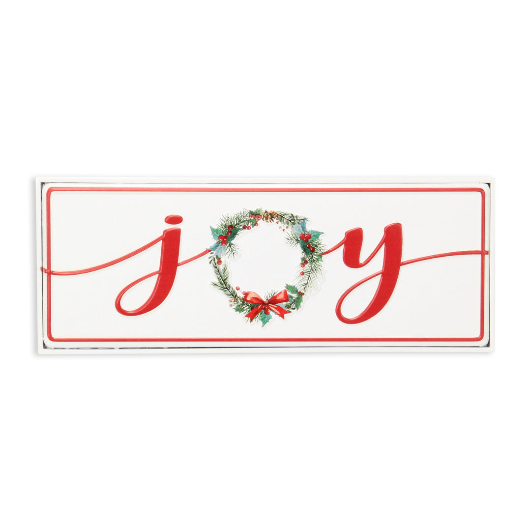 6008J - Clara Holiday "Joy" Sign