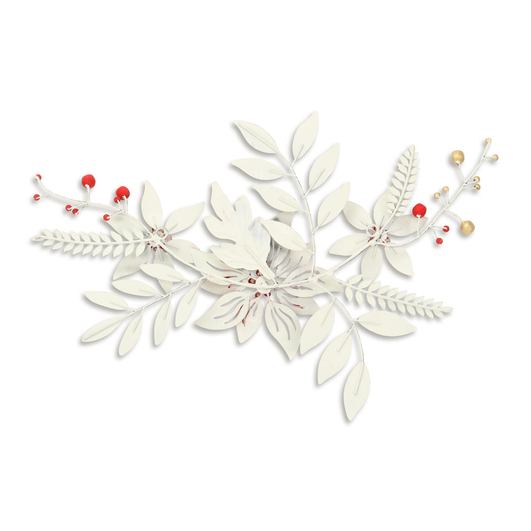 6009 - Clara Holiday Floral Wall Art