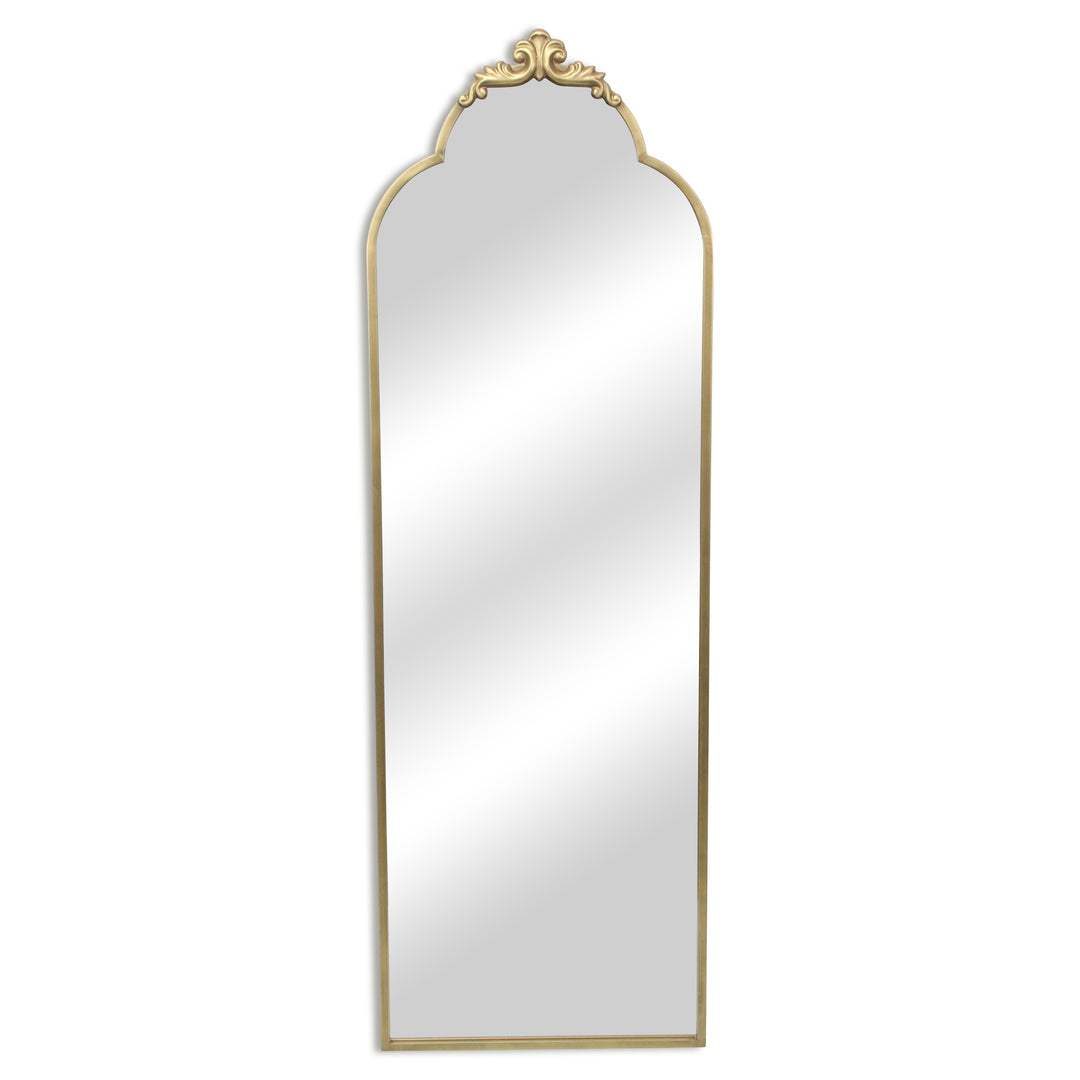 6011GD - Everlaine Gold Floor Mirror