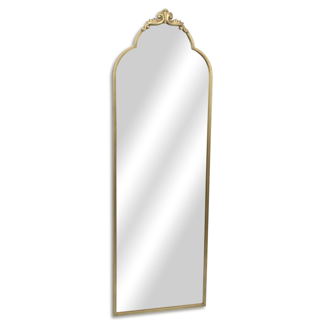 6011GD - Everlaine Gold Floor Mirror