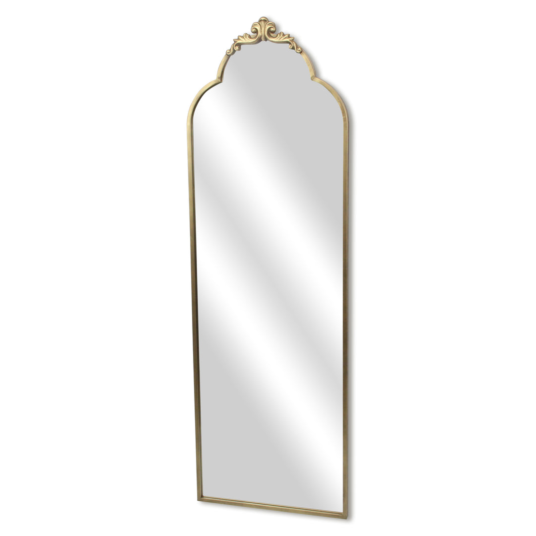 6011GD - Everlaine Gold Floor Mirror