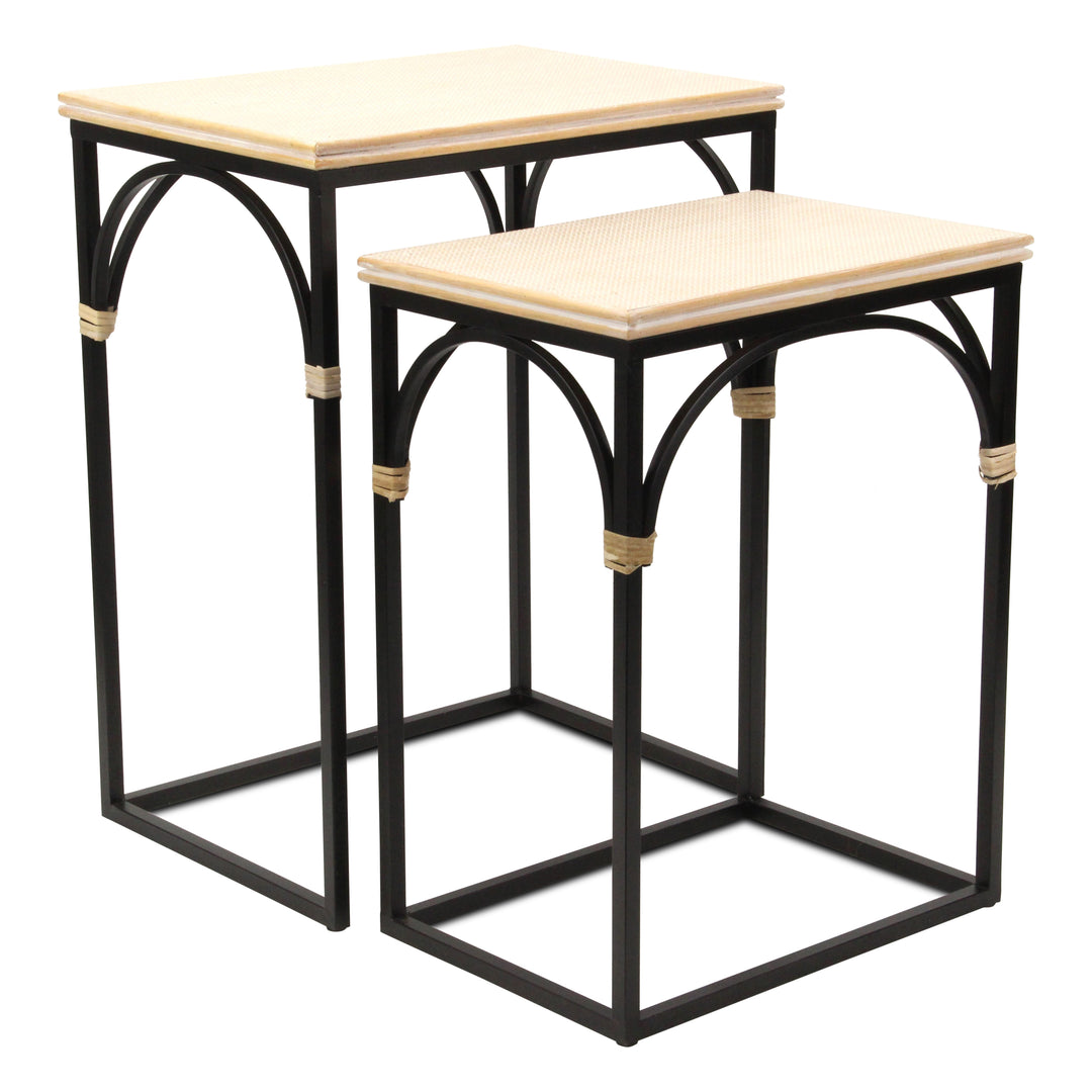 6022-2 - Claudette Rect. Set of 2 Tables