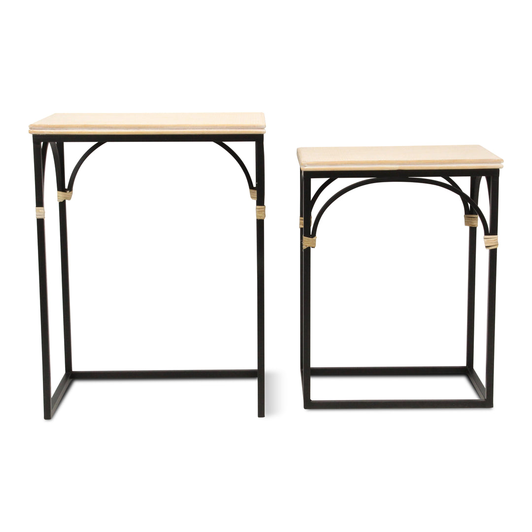 6022-2 - Claudette Rect. Set of 2 Tables