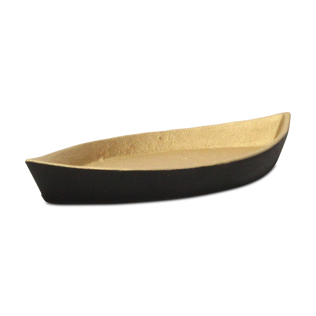 6028BK - Saoirse Cast Iron Boat Dish