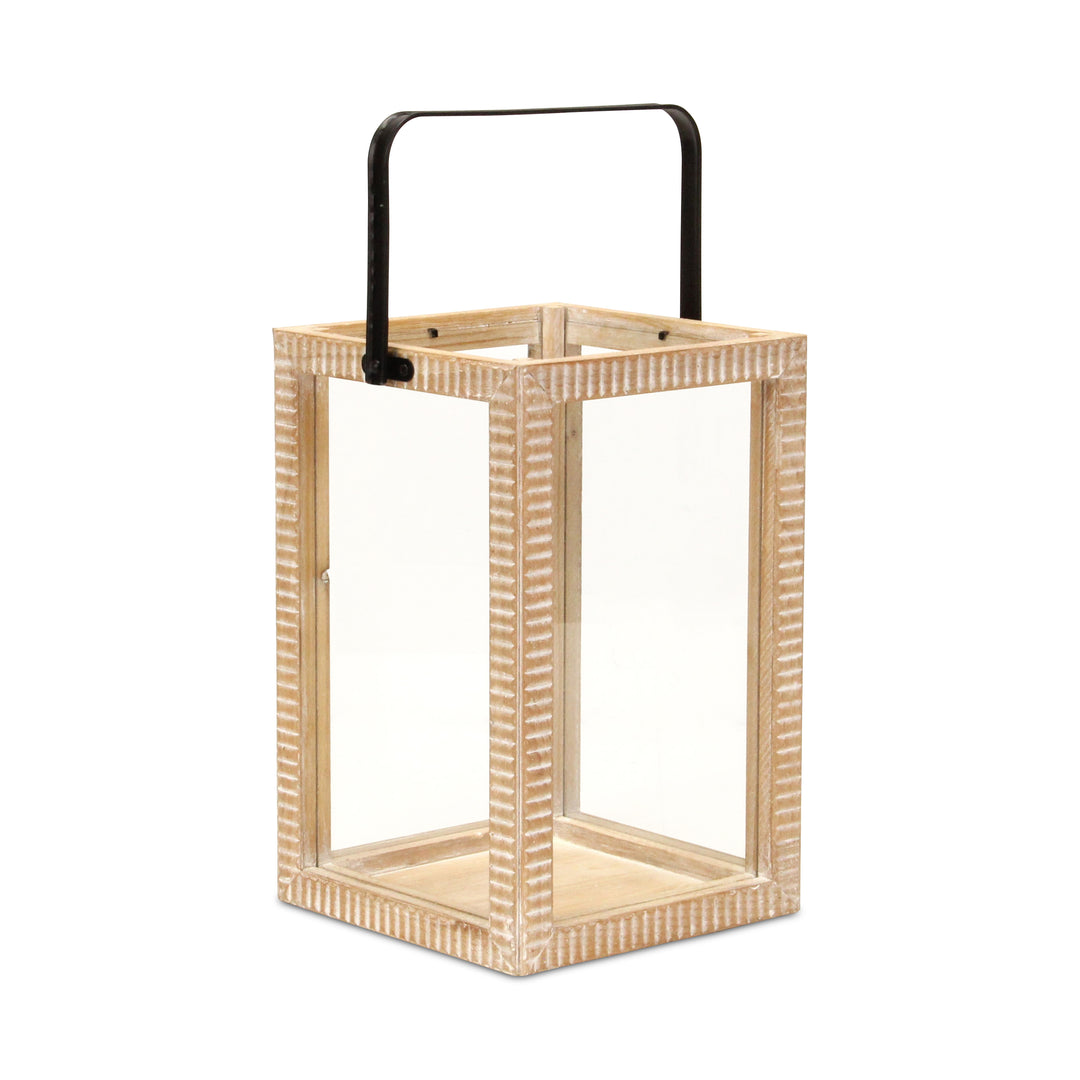 6031L - Abner Wood Lantern - Large