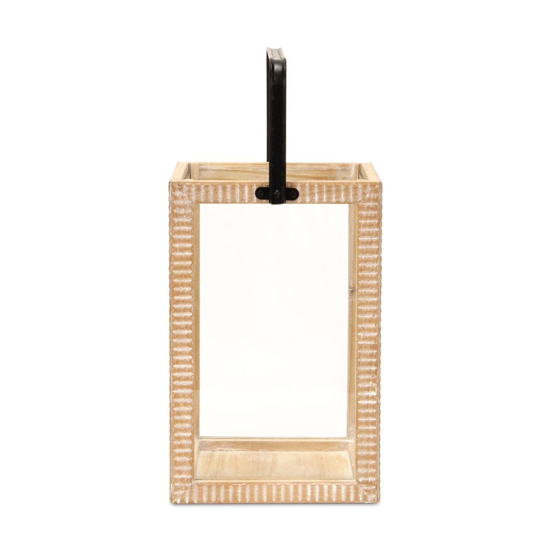 6031L - Abner Wood Lantern - Large