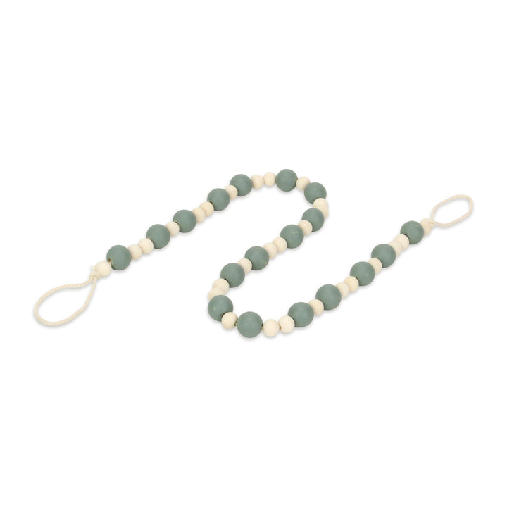 6040 - Kira Brown & Blue Beaded Garland