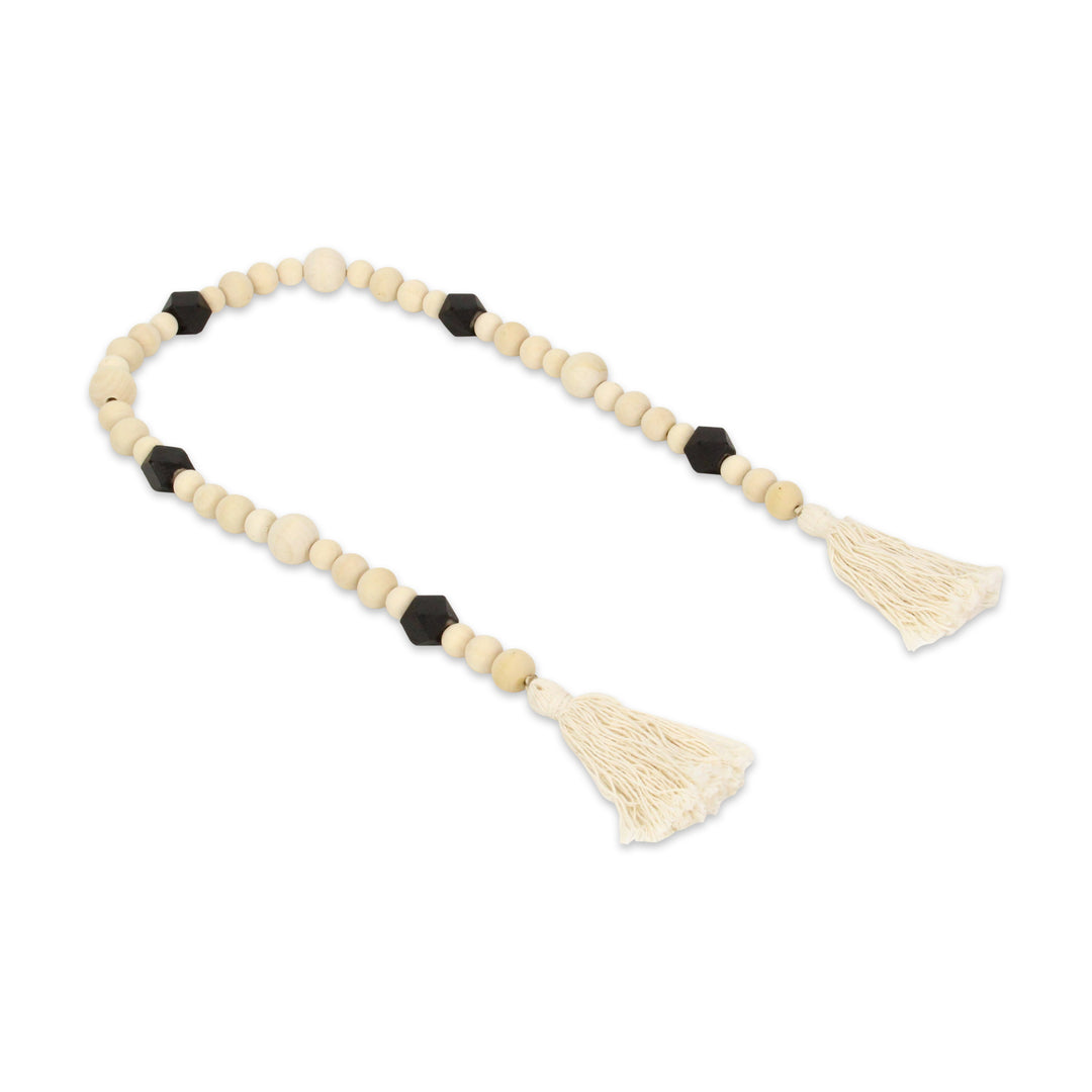 6041 - Kira Brown & Black Beaded Garland