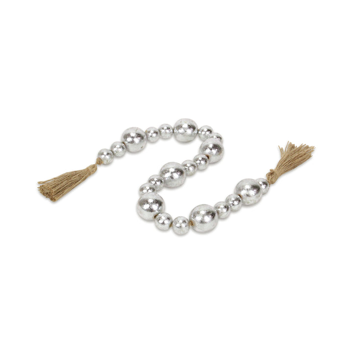 6046SV - Kira Silver Beaded Garland