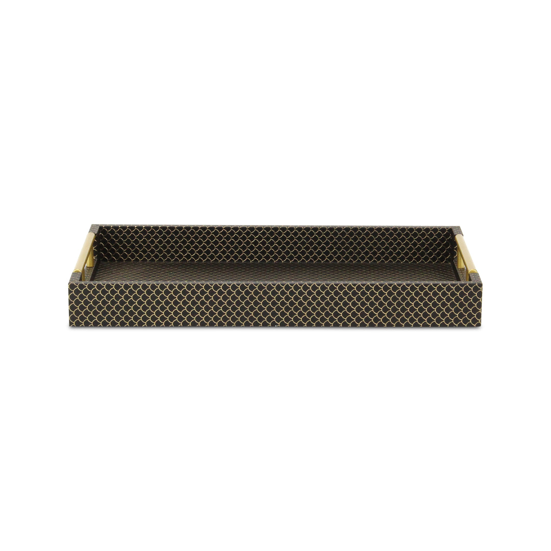 6058BK - Mariline Fish Scale Tray - Black