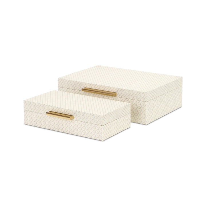 6059-2CH - Mariline Fish Scale Box Set - Champagne