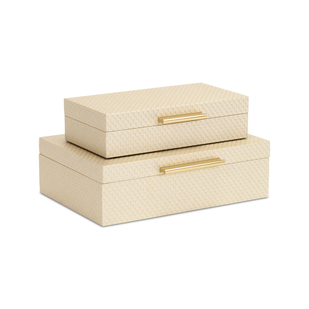 6059-2GD - Mariline Fish Scale Box Set - Gold