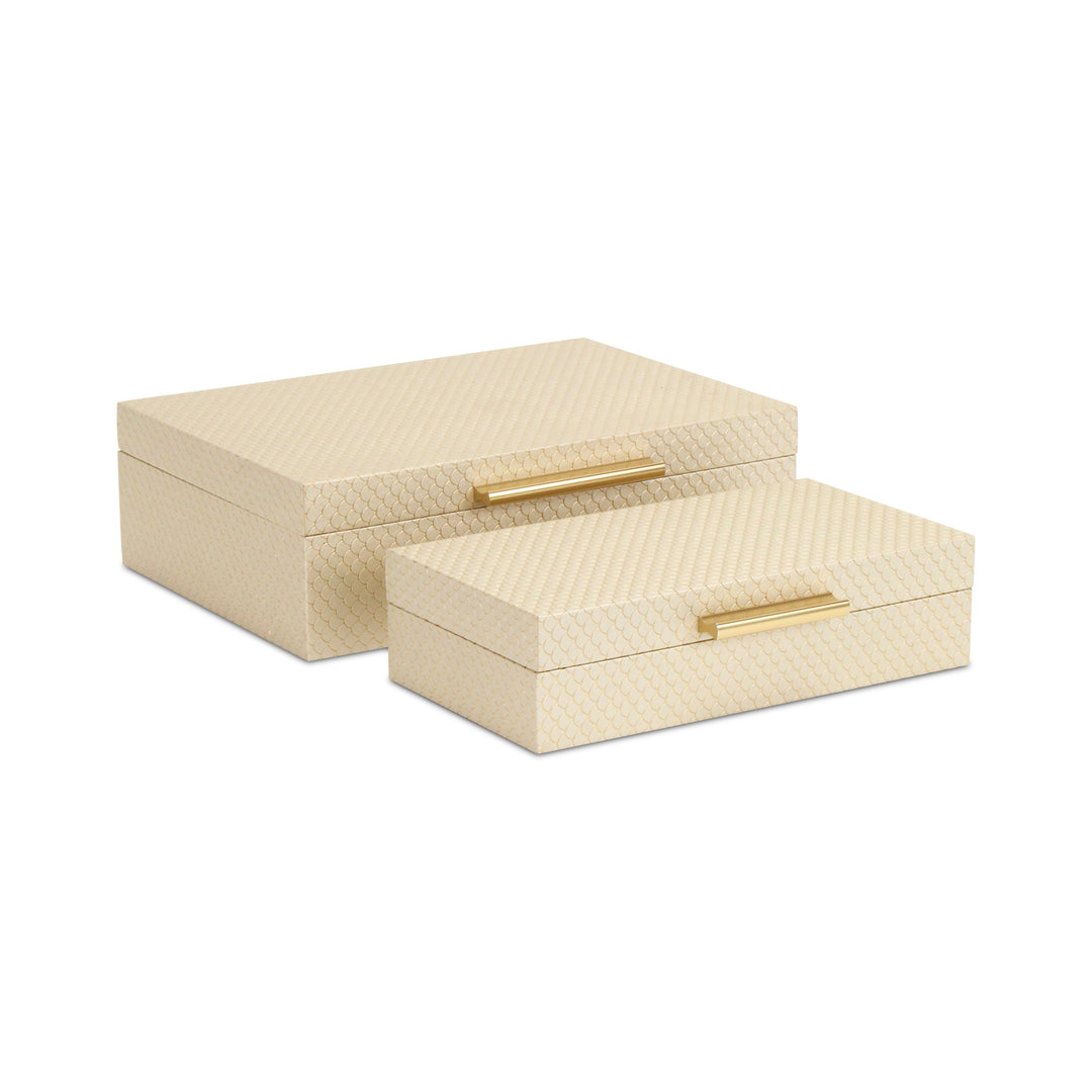 6059-2GD - Mariline Fish Scale Box Set - Gold