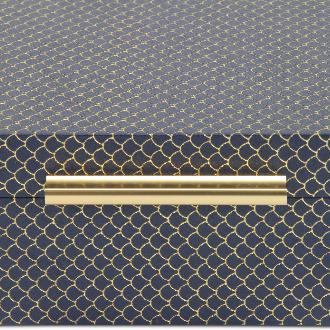 6060-2NB - Mariline Fish Scale Box Set - Blue