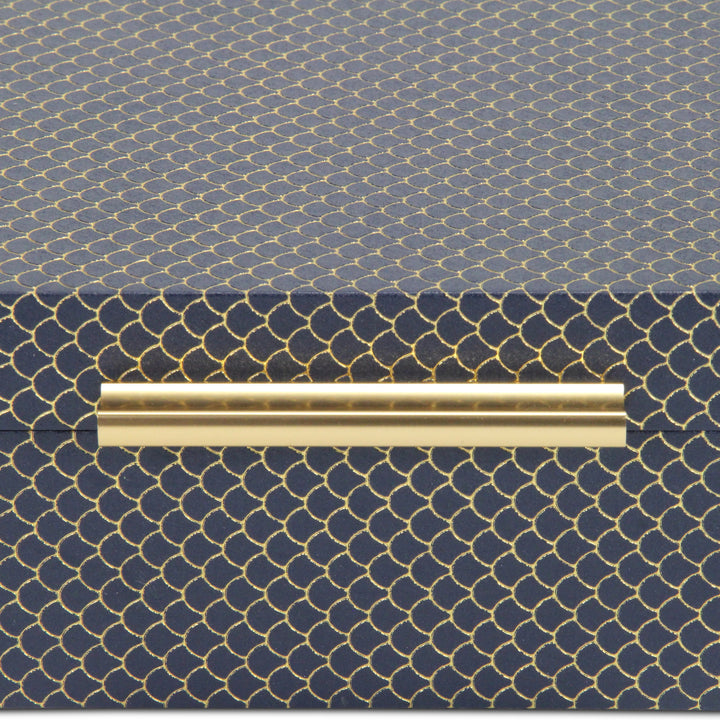 6060-2NB - Mariline Fish Scale Box Set - Blue