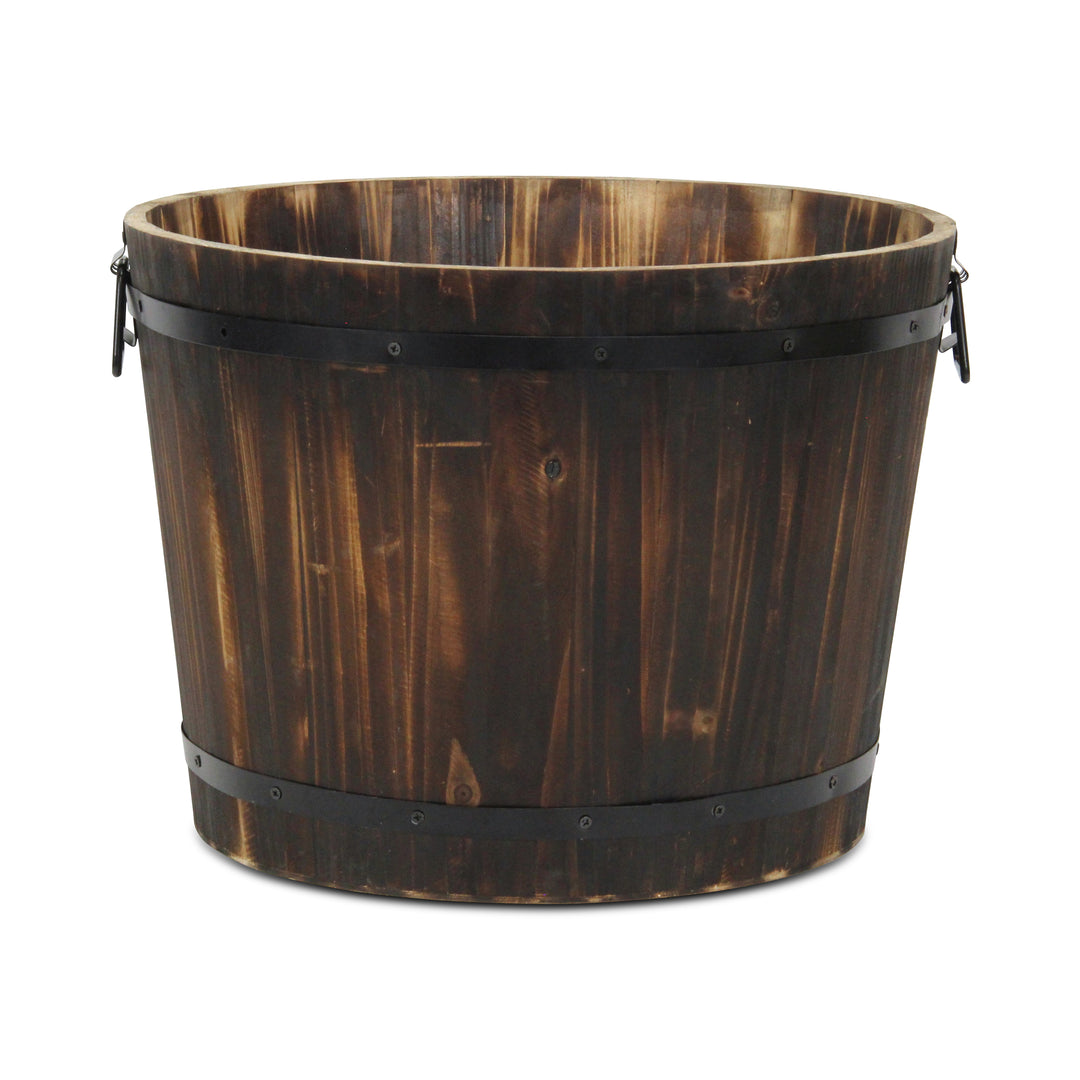 6075BR-L - Mariva Dark Brown Bucket - Large