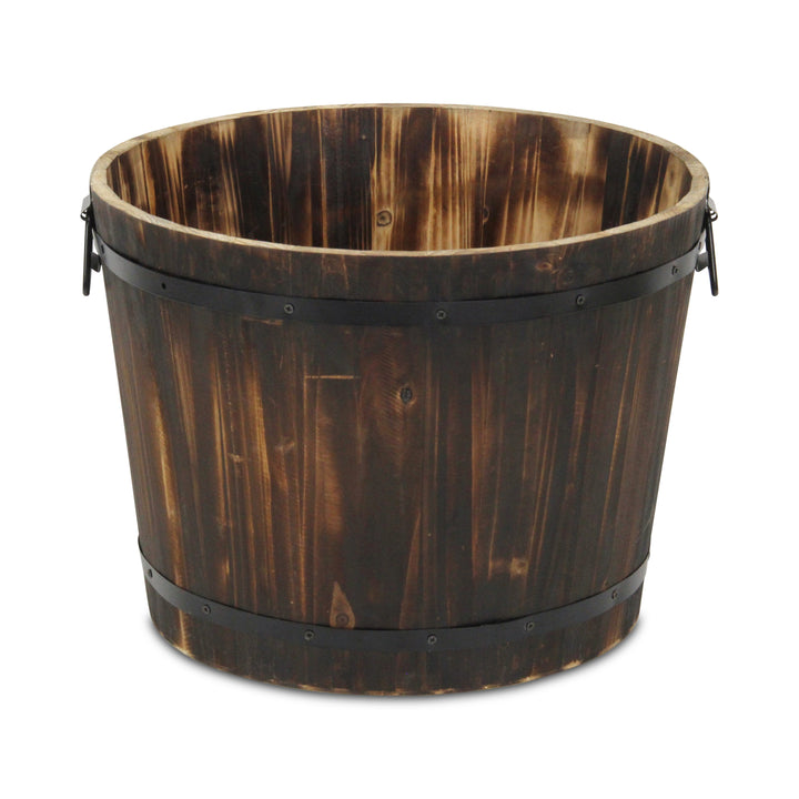 6075BR-L - Mariva Dark Brown Bucket - Large