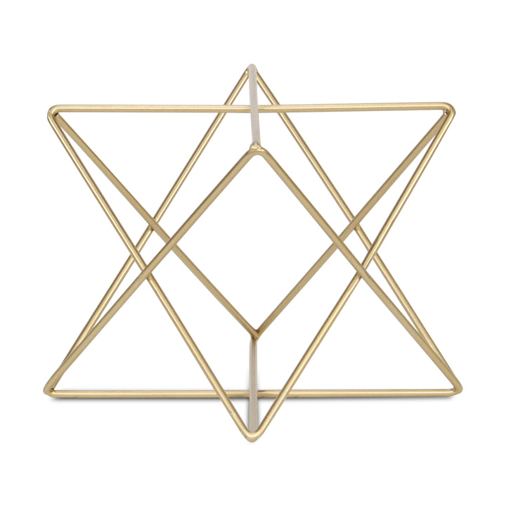 6082GD-L - Eclipta Gold Metal Octagram