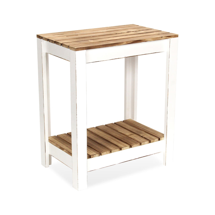 6084 - Cedarfield Wood Side Table