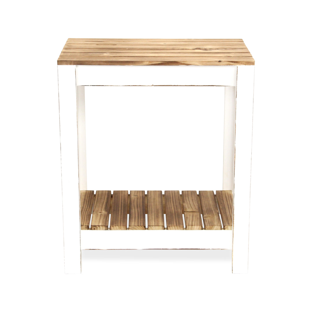 6084 - Cedarfield Wood Side Table