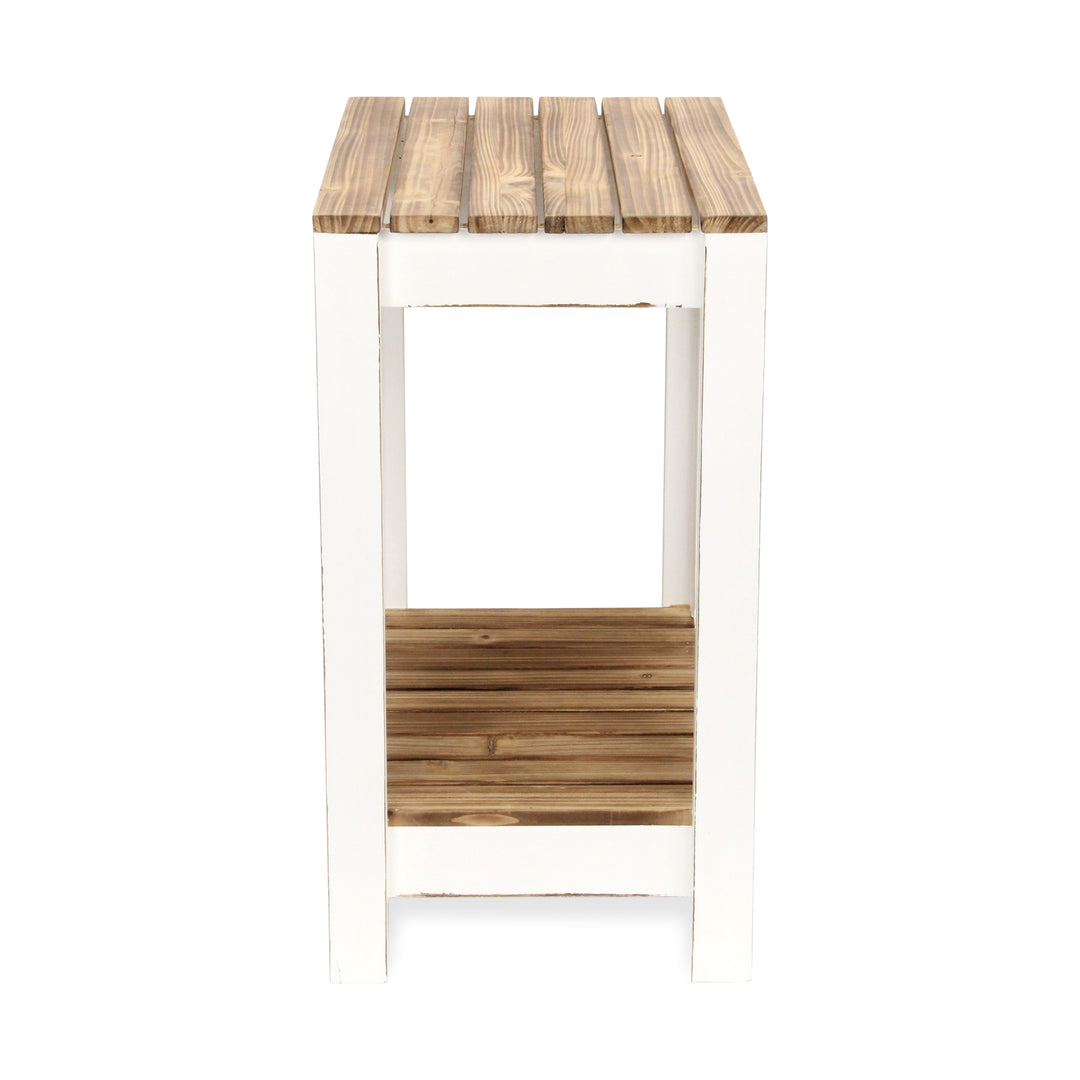 6084 - Cedarfield Wood Side Table