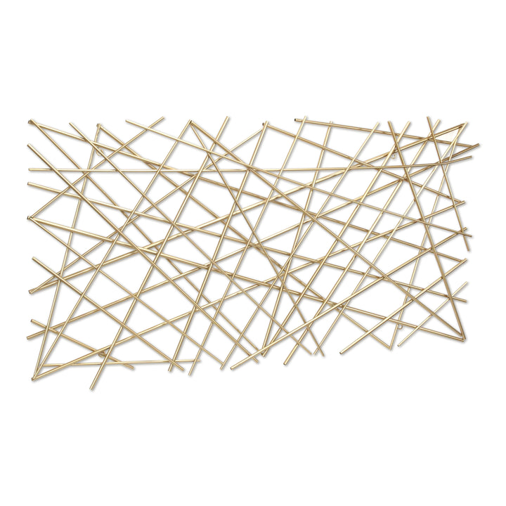 6089GD - Polaris Linear Wall Decor - Gold