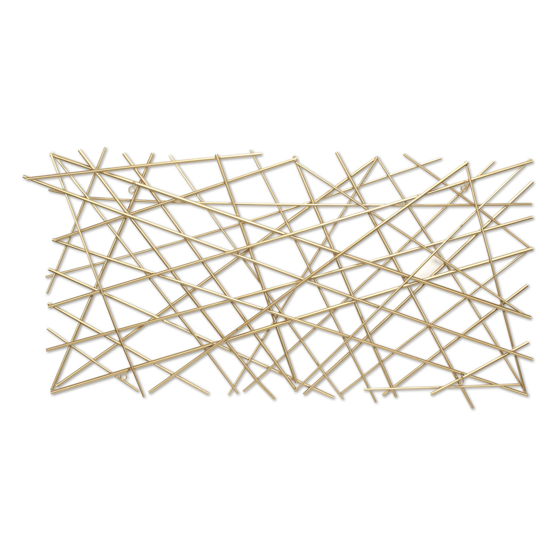 6089GD - Polaris Linear Wall Decor - Gold