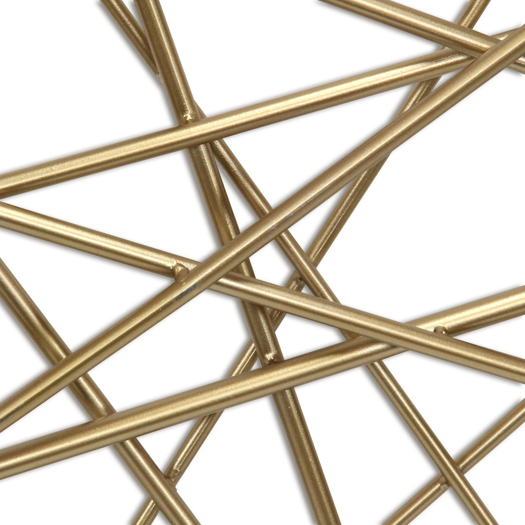 6089GD - Polaris Linear Wall Decor - Gold