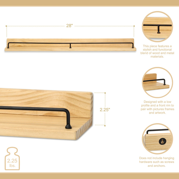 6093 - Aldervale Floating Display Shelf