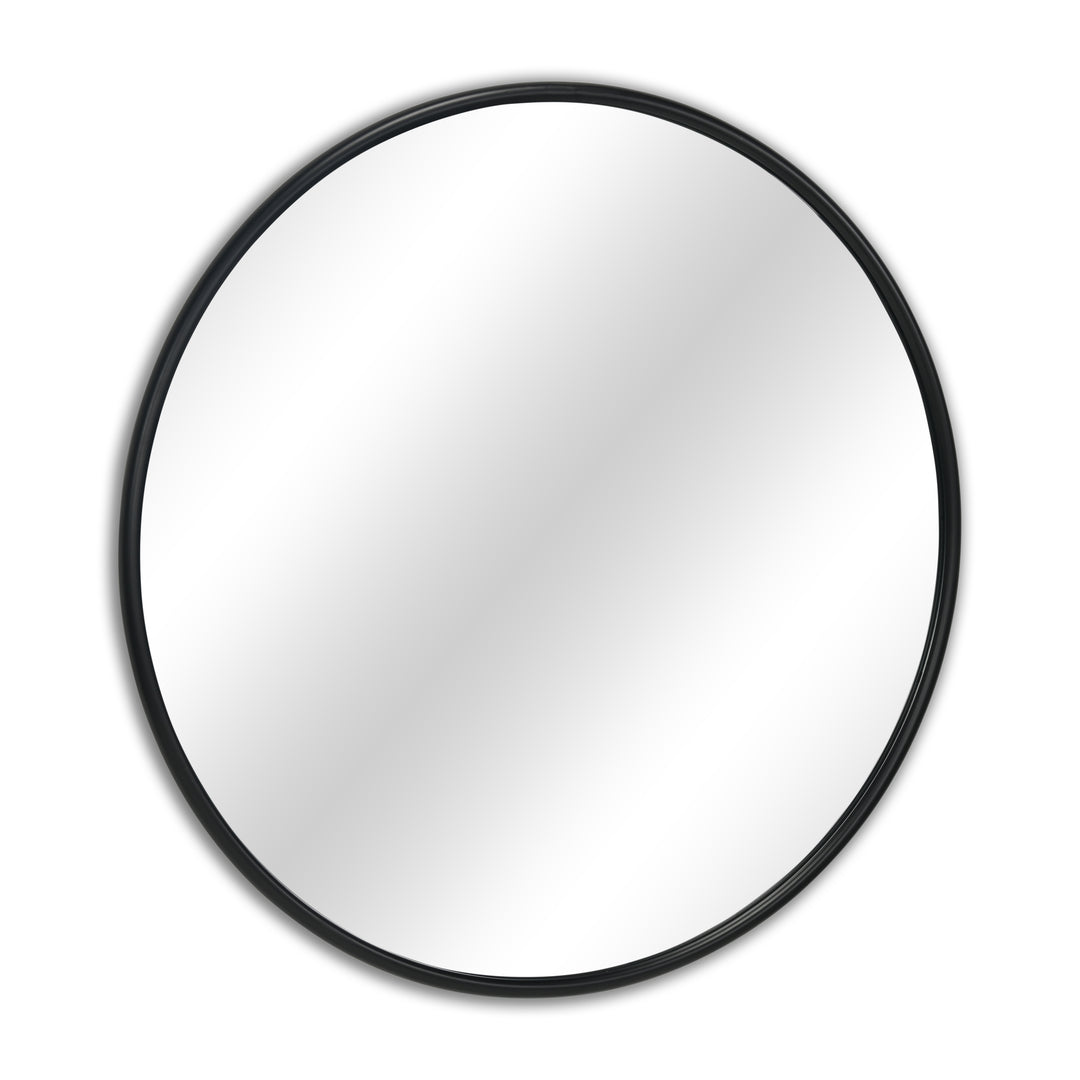 6109BK - Vista Round Wall Mirror