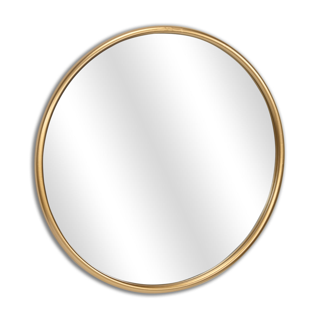 6109GD-L - Vista Round Gold Mirror