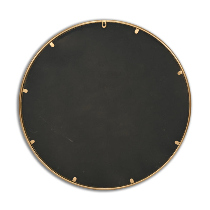 6109GD-L - Vista Round Gold Mirror