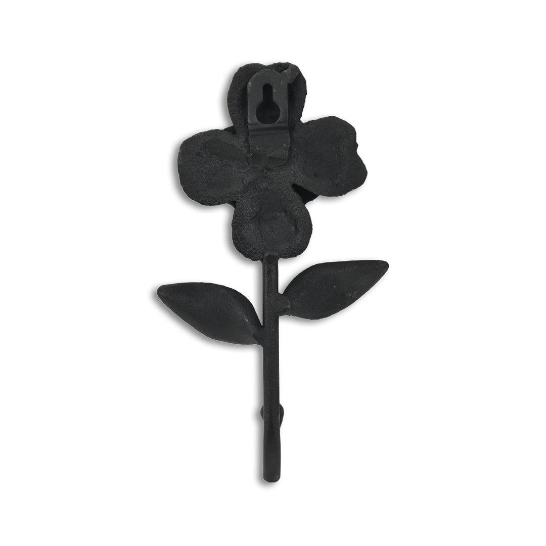 6115 - Mythra Flower Cast Iron Hook