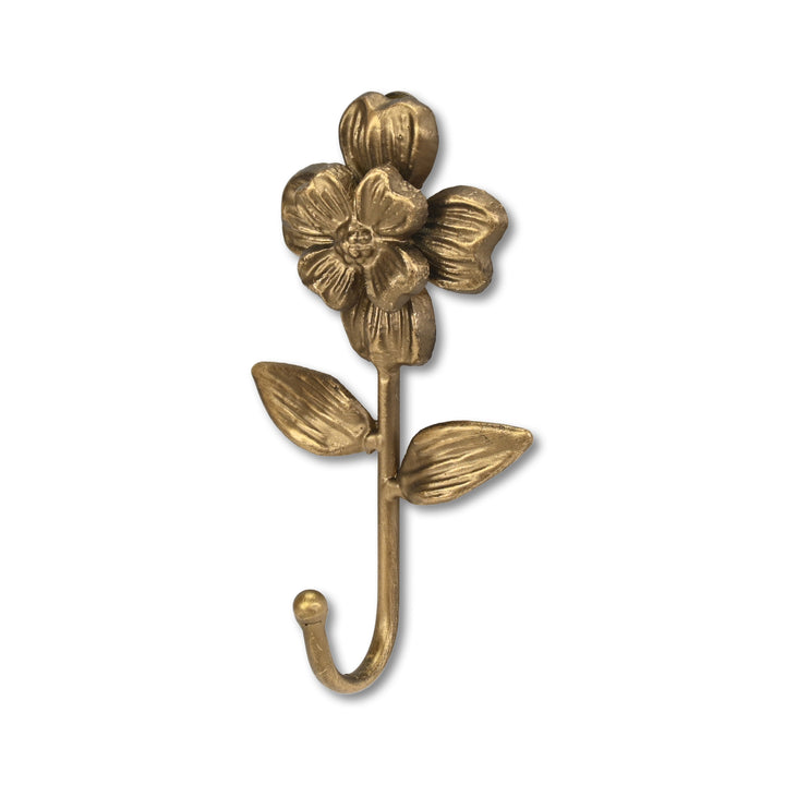 6115 - Mythra Flower Cast Iron Hook