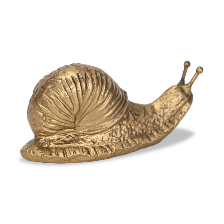 6127GD - Verdor Snail Cast Iron Decor