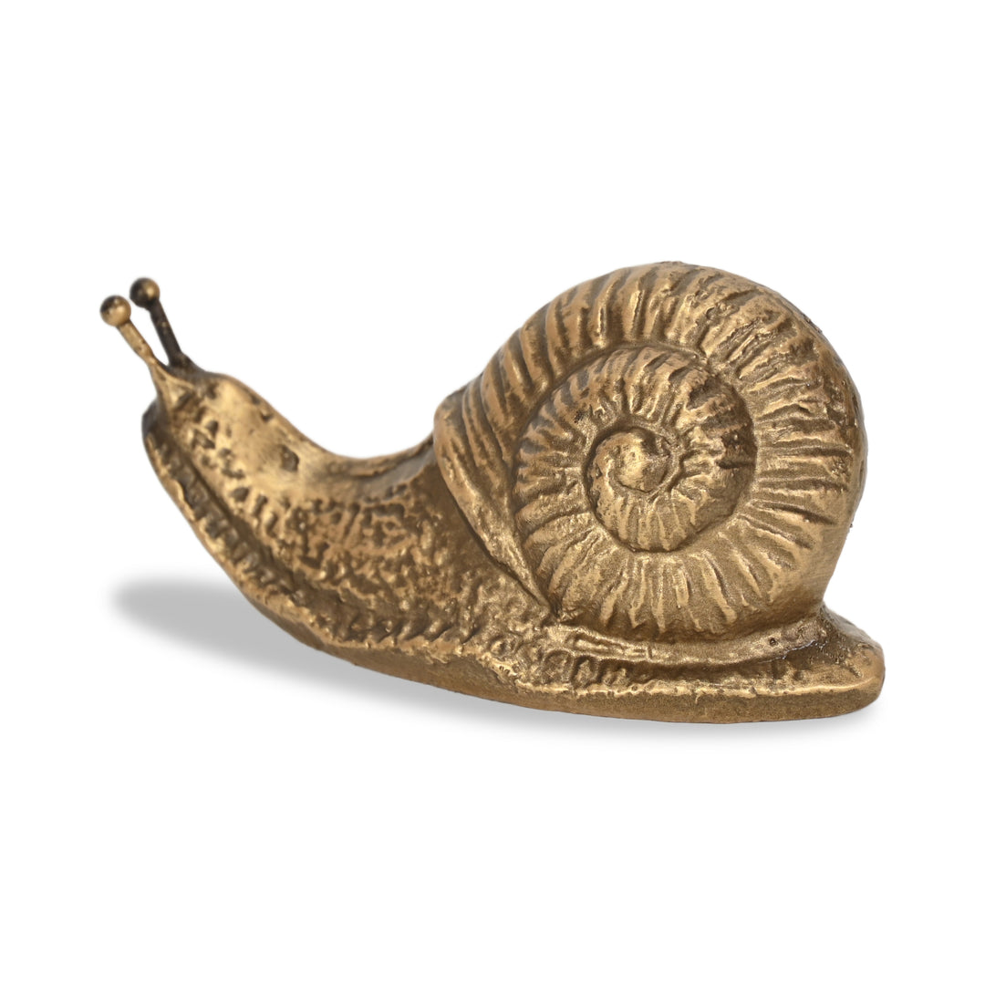 6127GD - Verdor Snail Cast Iron Decor