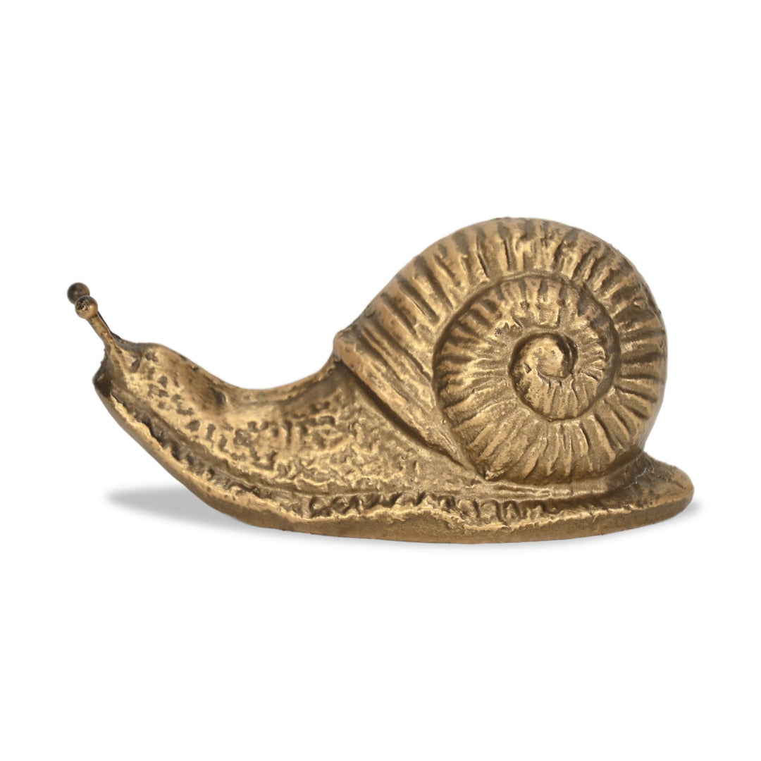 6127GD - Verdor Snail Cast Iron Decor