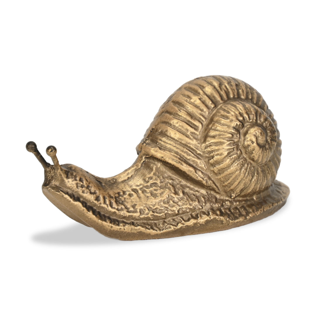 6127GD - Verdor Snail Cast Iron Decor