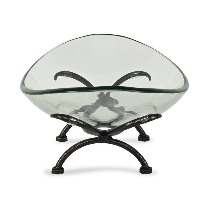 6135OV - Olivan Tempered Glass Stand - Oval