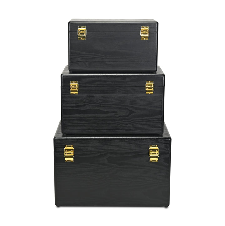 6146-3 - Sable Set of 3 Trunks